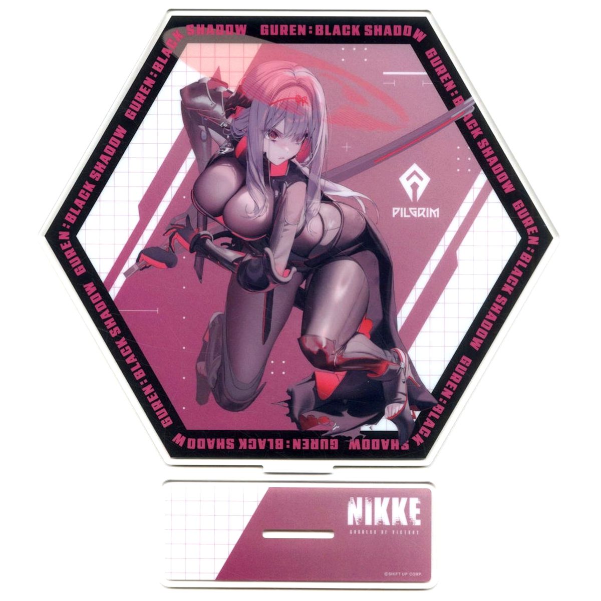 Scarlet Black Shadow Goddess of Victory: Nikke Platinum Zakka Double-Sided Big Acrylic Stand Vol.3 [USED]