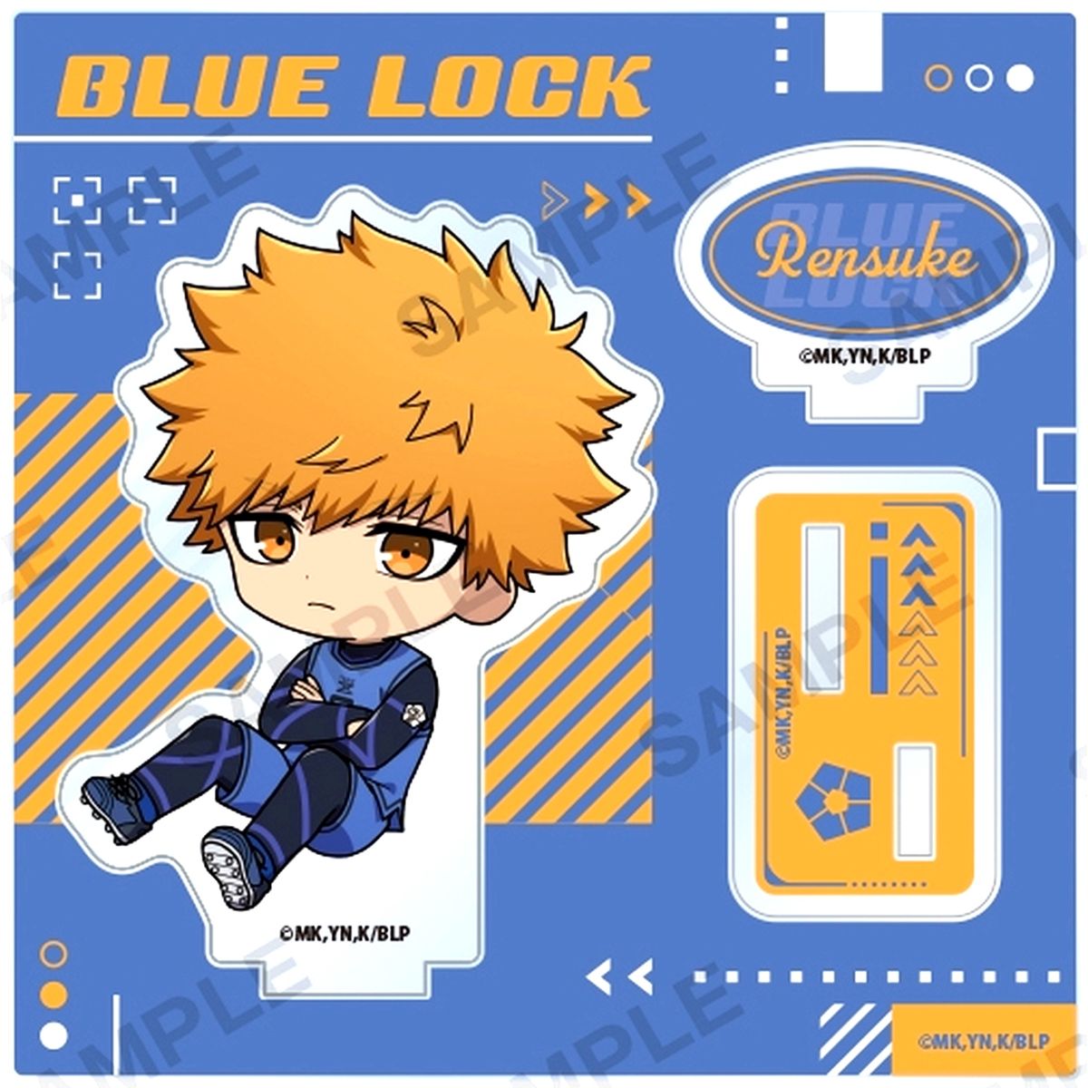 Rensuke Kunigami Blue Lock Korokore! Diorama Acrylic Stand [USED]