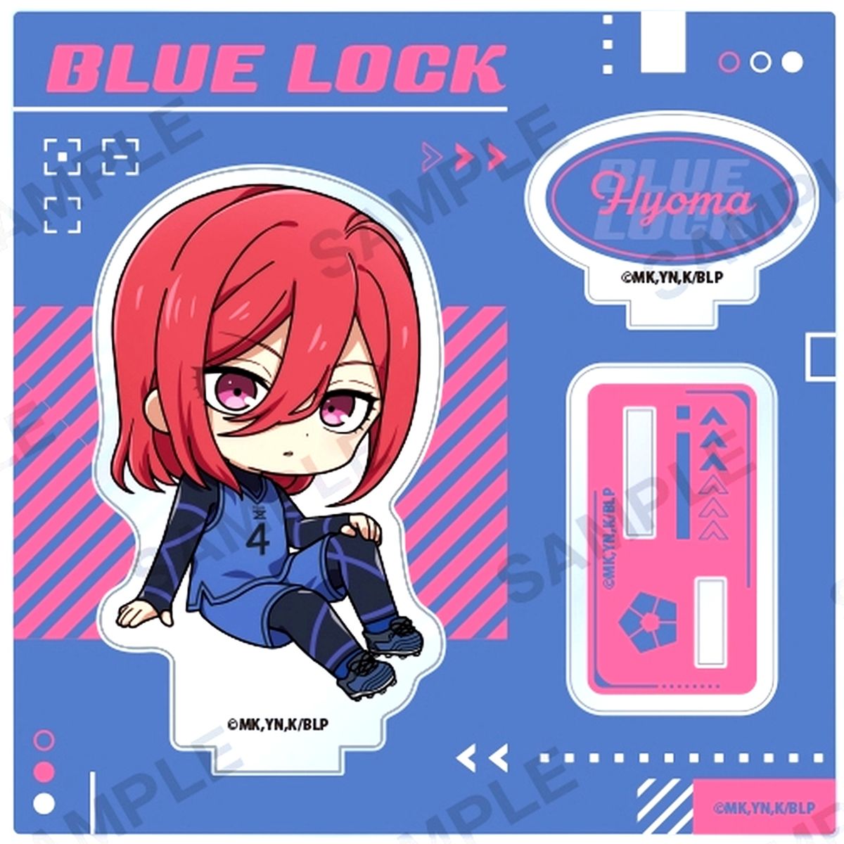 Hyoma Chigiri Blue Lock Korokore! Diorama Acrylic Stand [USED]