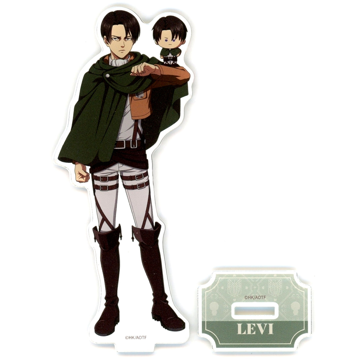 Levi Ackerman Illustration KINOKOS Together Acrylic Stand Attack on Titan [USED]
