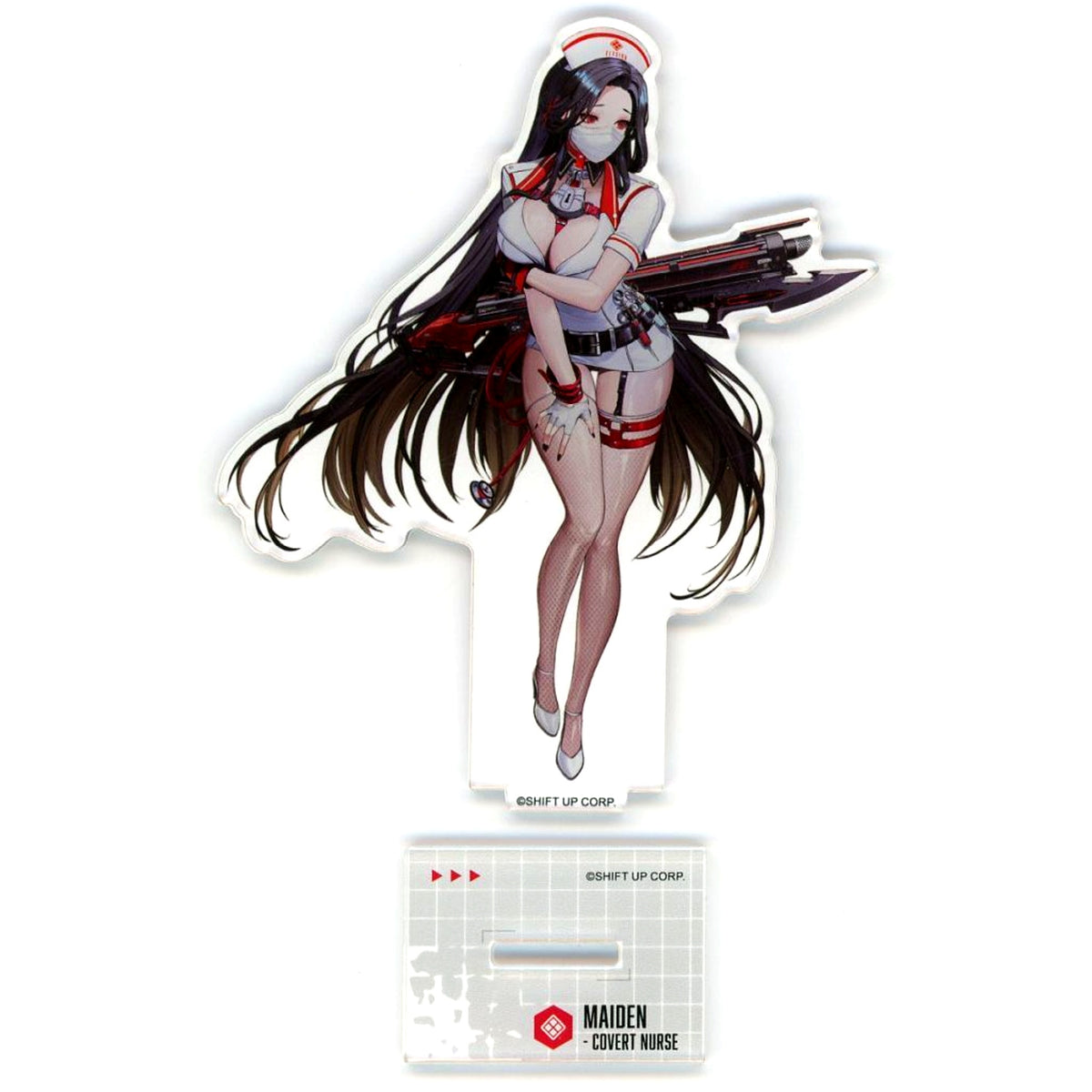 Maiden Secret Nurse Acrylic Stand Goddess of Victory: Nikke MEGA NIKKE STORE Winter Campaign 2025 [USED]