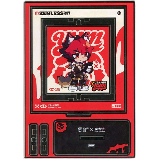 Komano Manato Zenless Zone Zero x Wendy's First Kitchen Mini Rotating Acrylic Stand [USED]