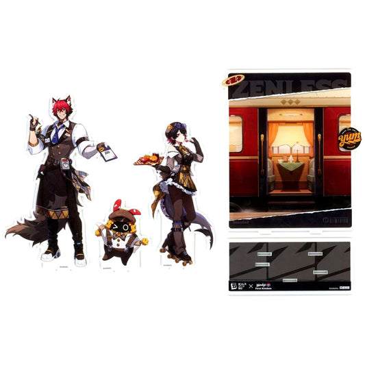 Komano Manato Ellen Joe Bangboo Zenless Zone Zero x Wendy's First Kitchen Diorama Acrylic Stand [USED]