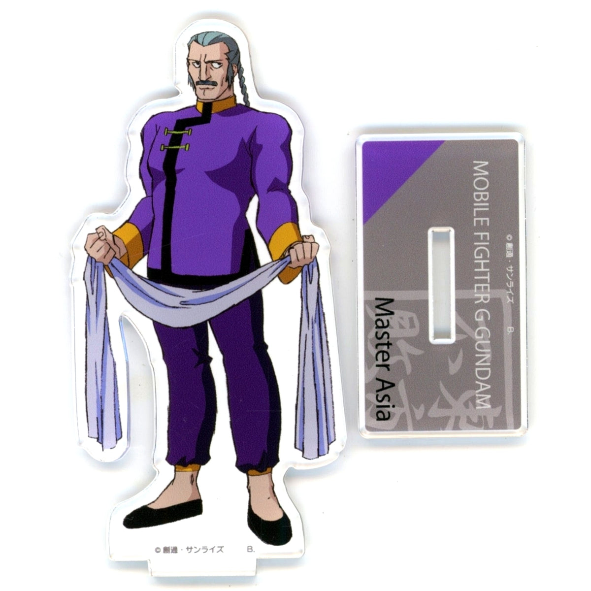 Master Asia Acrylic Stand Standard Size Mobile Fighter G Gundam [USED]