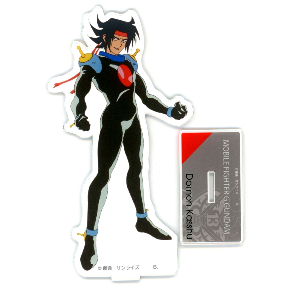 Domon Kasshu Fighting Suit Ver. Big Acrylic Stand Mobile Fighter G Gundam [USED]