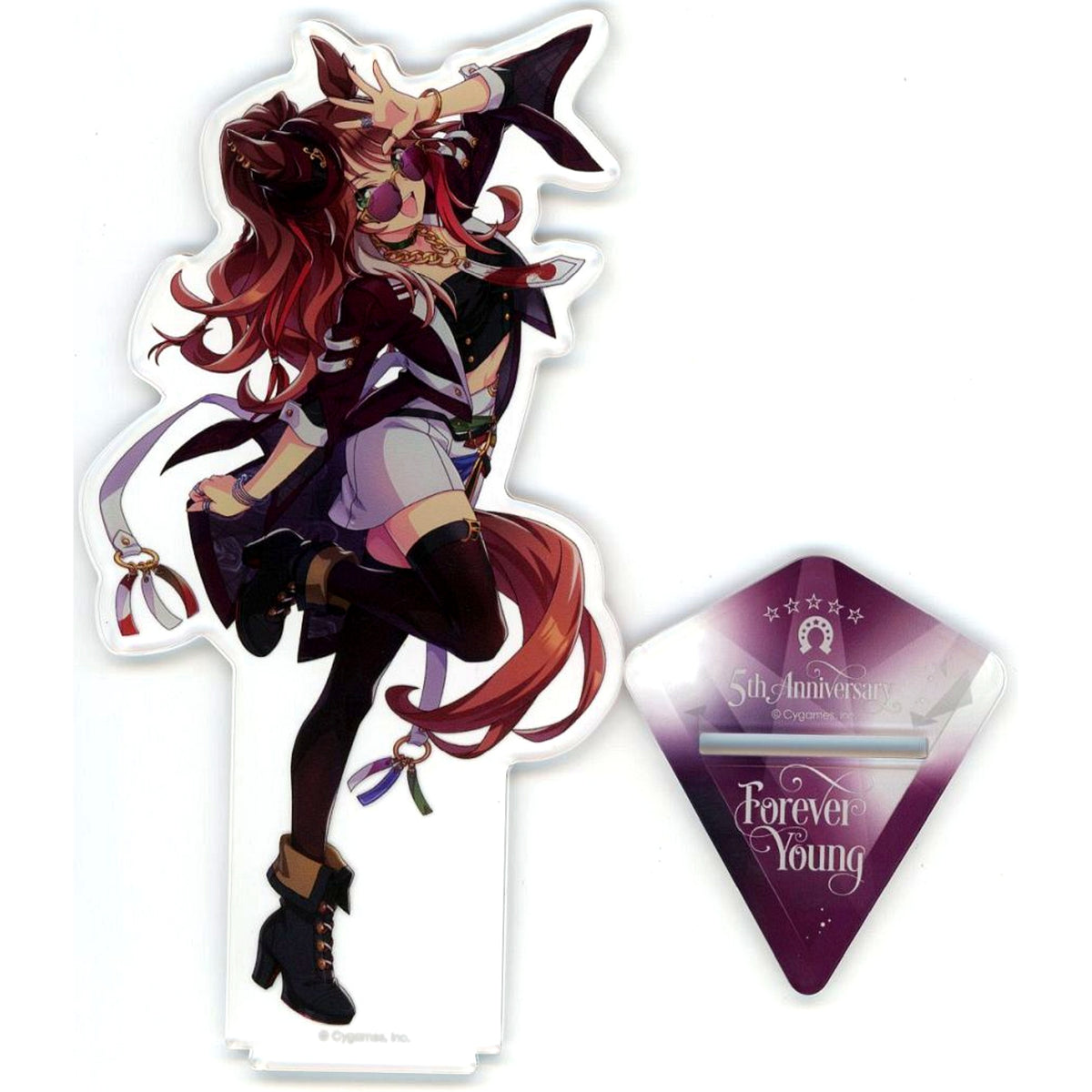 Forever Young Official Acrylic Stand 5th Anniversary Ver. Umamusume: Pretty Derby [USED]