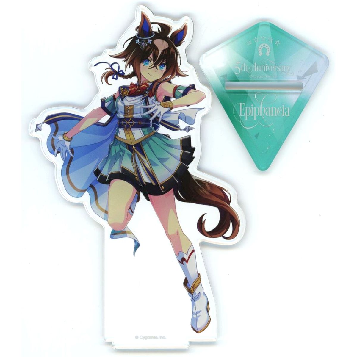 Epiphaneia Umamusume: Pretty Derby Official Acrylic Stand 5th Anniversary Ver. [USED]