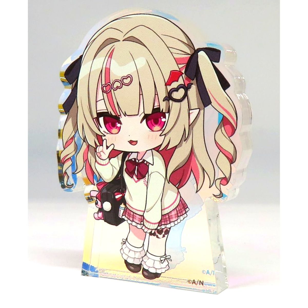 Makaino Ririmu Virtual YouTuber Nijisanji Mini Character Block NIJISANJI CAFE in SWEETS PARADISE Vol. 15 [USED]