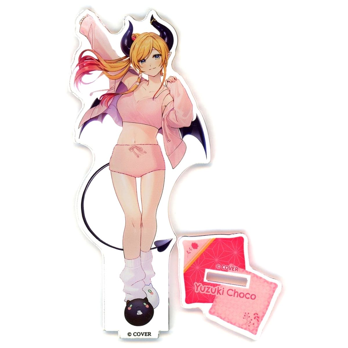 Yuzuki Choco Virtual YouTuber Holo Live Life-Size Acrylic Stand Roomwear Ver. Gokurakuyu / RAKU SPA Collab Vol. 9: Furo Life Healing Hot Spring Journey Hitomeguri [USED]