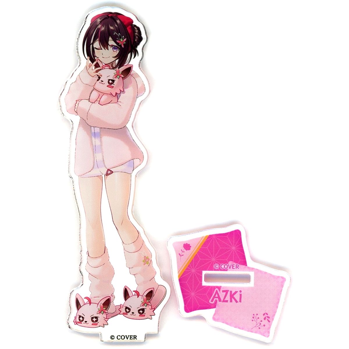 AZKi Virtual YouTuber Holo Live Gokurakuyu / RAKU SPA Collab Vol. 9: Furo Life Healing Hot Spring Journey Hitomeguri Life-Size Acrylic Stand Roomwear ver. [USED]