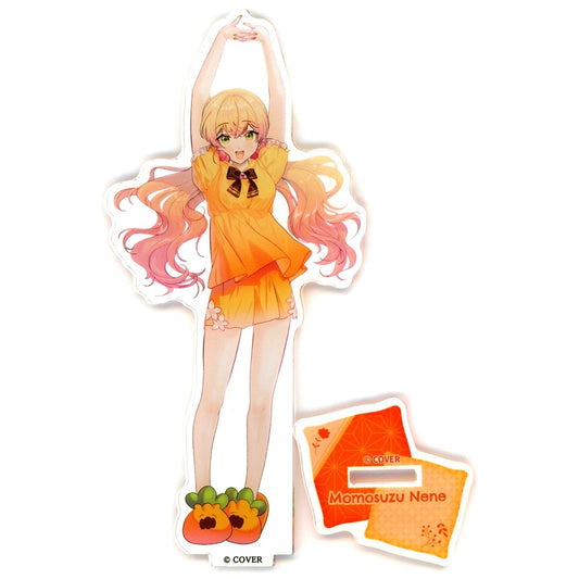 Momosuzu Nene Virtual YouTuber Holo Live Gokurakuyu / RAKU SPA Collab Vol. 9: Furo Life Healing Hot Spring Journey Hitomeguri Life-Size Acrylic Stand Roomwear ver. [USED]
