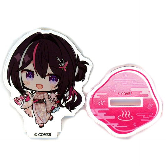 AZKi Virtual YouTuber Holo Live Gokurakuyu RAKU SPA Collab Wave 9 Flolife Healing Bath Journey Single Loop Trading Acrylic Stand Mini Char Ver [USED]