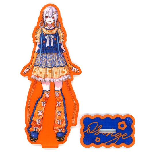 Hakase Fuyuki Virtual YouTuber Nijisanji Melancholic Orange Matte Acrylic Stand [USED]