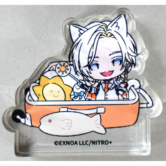 Unji Touken Ranbu ONLINE Touneko Danshi x atre Akihabara Acrylic Block Collection Travel Ver. [USED]