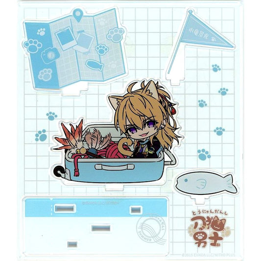 Koryuu Kagemitsu No.2 Touken Ranbu ONLINE Touneko Danshi x atre Akihabara Acrylic Character Stand Travel Ver. [USED]
