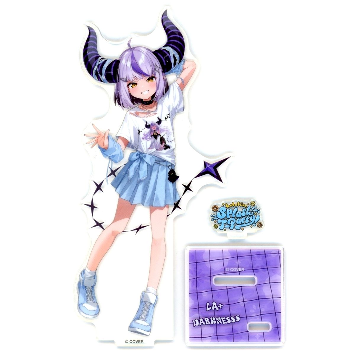 La+ Darknesss Virtual YouTuber Holo Live Acrylic Stand Splash T-Party! [USED]