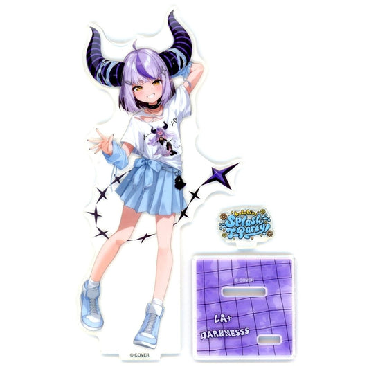 La+ Darknesss Virtual YouTuber Holo Live Acrylic Stand Splash T-Party! [USED]