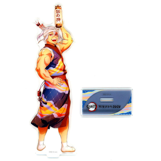 Tengen Uzui Demon Slayer: Kimetsu no Yaiba x Tokushima Awa Odori 2026 in ufotable CINEMA ufotable CAFE Tokushima Machi Asobi CAFE Mayuyama Random Acrylic Stand [USED]