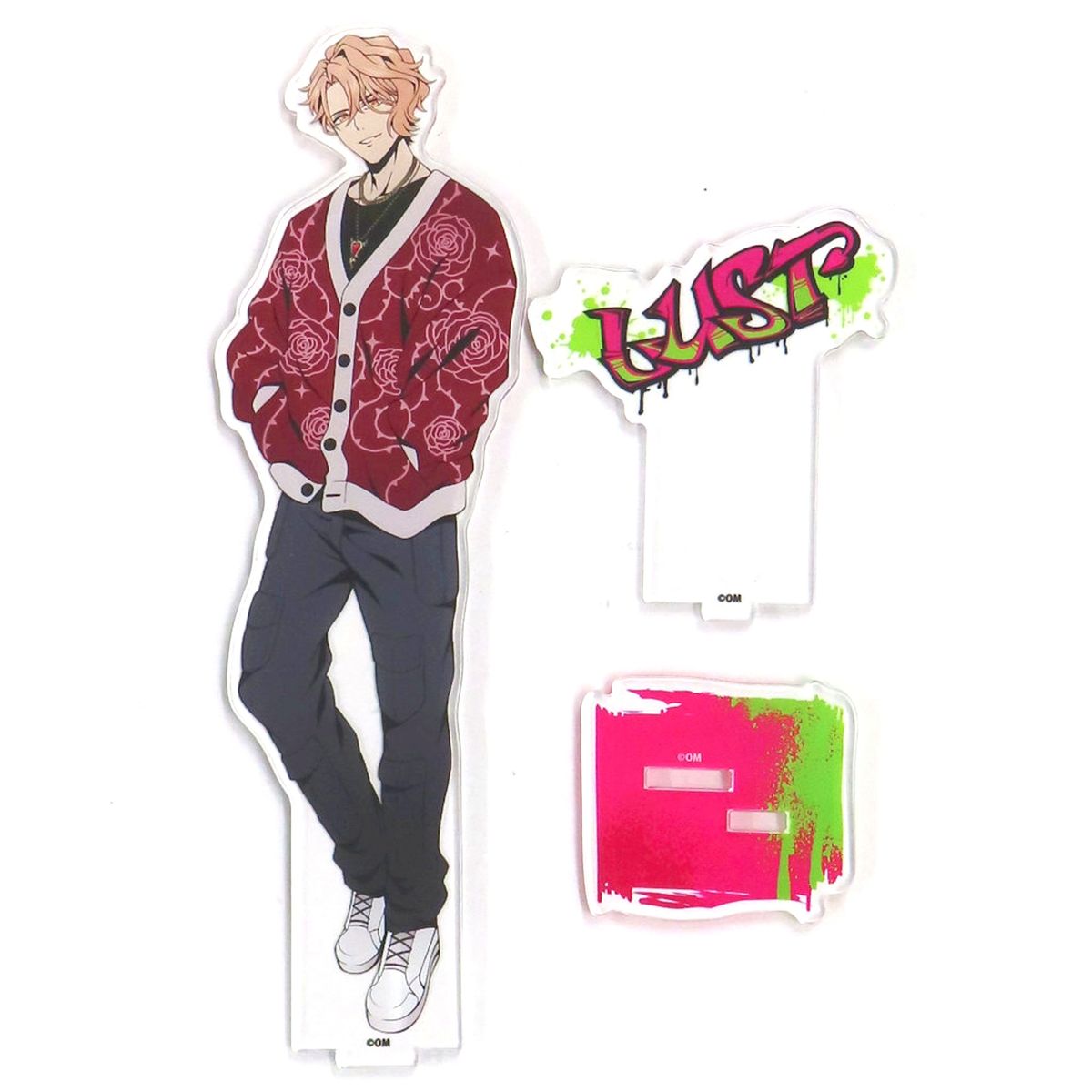Asmodeus Obey Me! Acrylic Stand Graffiti Art x Subst Fashion POP UP STORE in SHIBUYA 109 [USED]