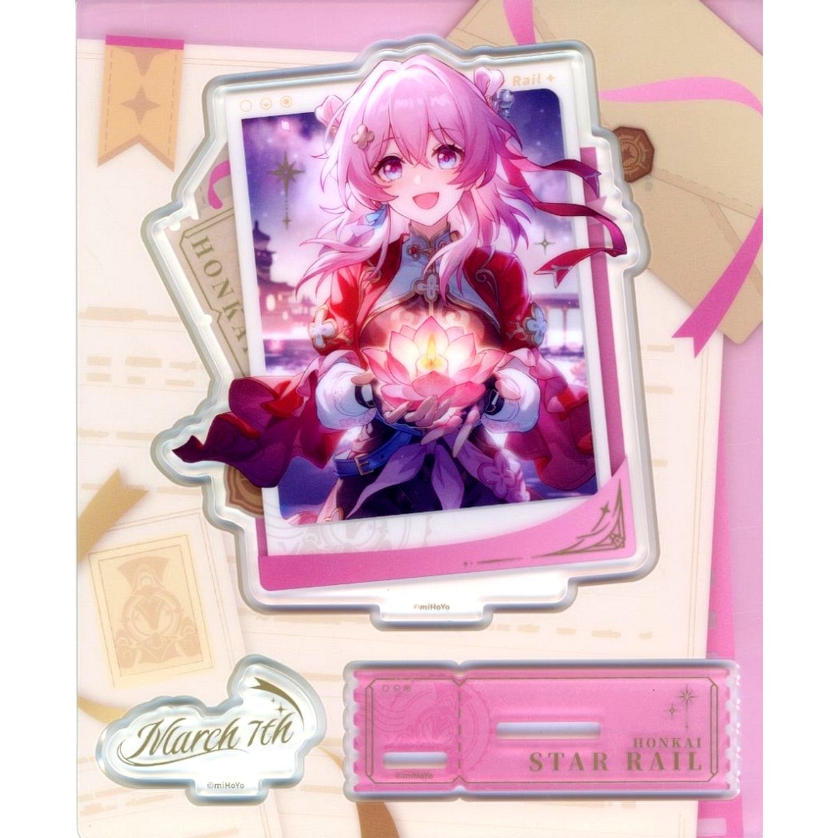 March 7th A Honkai: Star Rail Starry Celebration Series Acrylic Stand [USED]