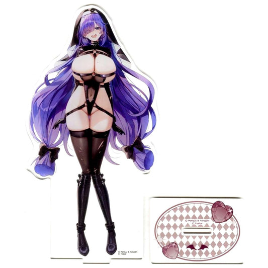 Mogador Azur Lane Succubus Sister Exclusive Illustration Jumbo Acrylic Stand [USED]