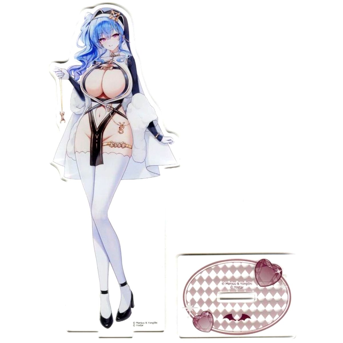 St. Louis Azur Lane Succubus Sister Exclusive Illustration Jumbo Acrylic Stand [USED]
