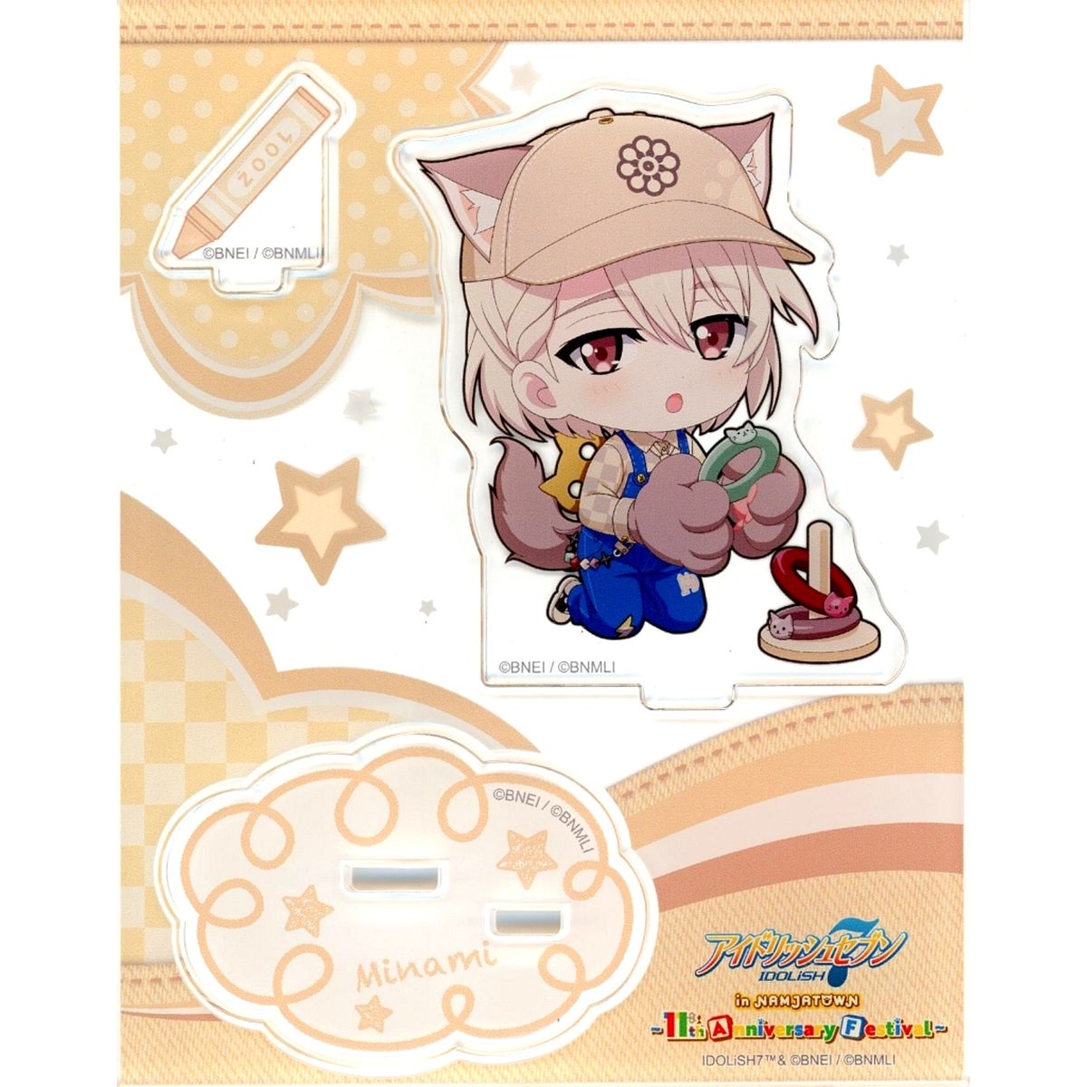 Minami Natsume Acrylic Stand IDOLiSH7 in NAMJATOWN 11th Anniversary Festival [USED]