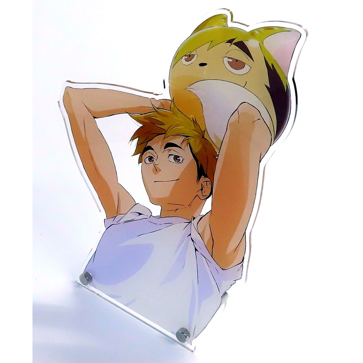 Atsumu Miya Haikyu!! Die Cut Acrylic Panel Beach Ball Ver. TOHO animation STORE Limited [USED]