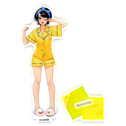 Oozora Subaru Virtual YouTuber Holo Live Life-Size Acrylic Stand Roomwear Ver. Gokurakuyu / RAKU SPA Collab Vol. 9: Furo Life Healing Hot Spring Journey Futameguri [USED]