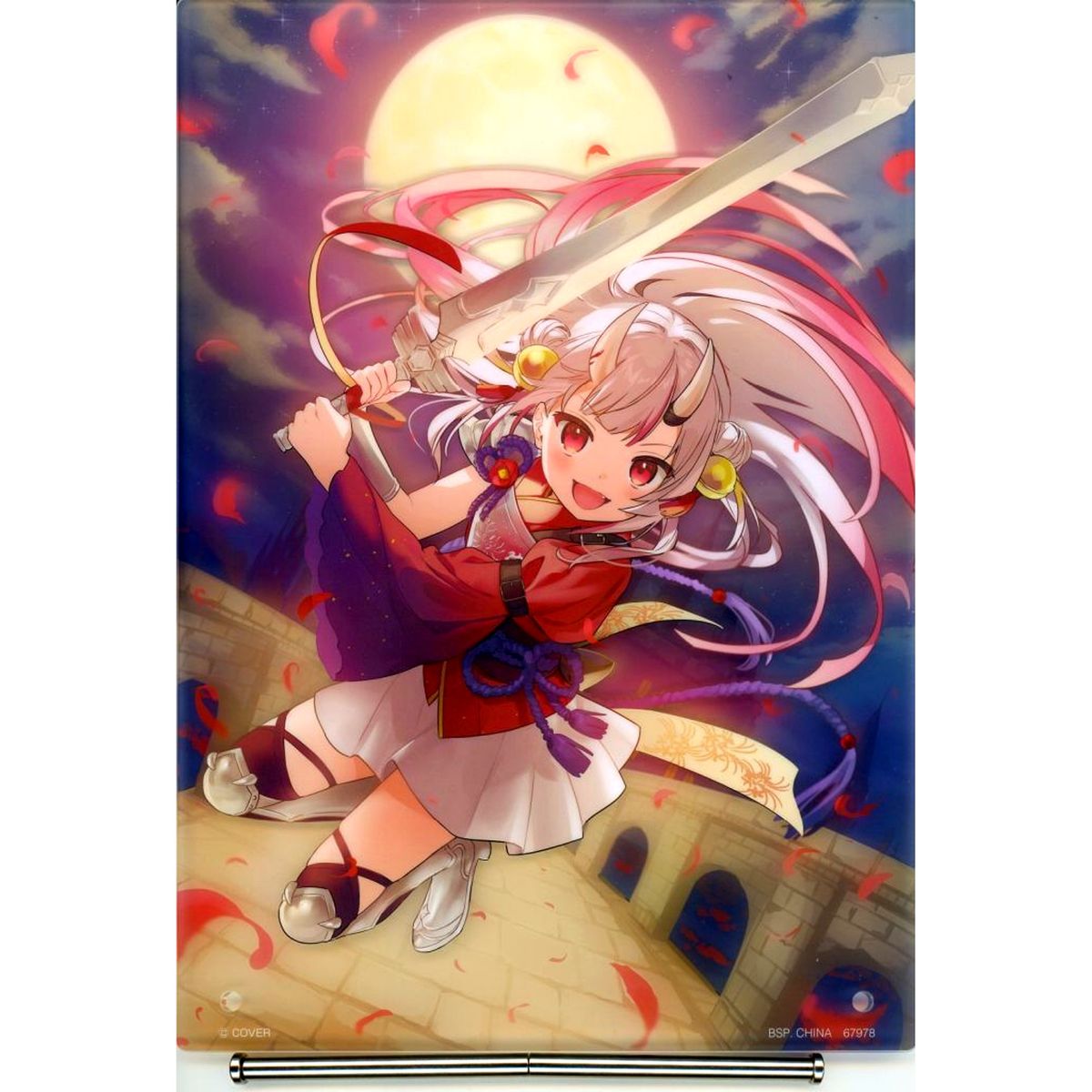 Nakiri Ayame Virtual YouTuber Holo Live Ichiban Kuji RPG Style Acrylic Visual Board Prize [USED]