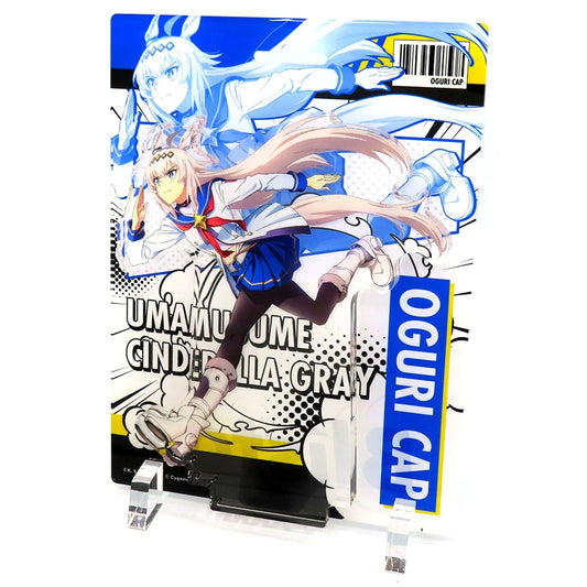 Oguri Cap Uma Musume Cinderella Gray Blistaz TOPPA!!! Jumbo Keychain BASE AKIBA x Uma Musume Cinderella Gray POP UP SHOP Round 1 [USED]