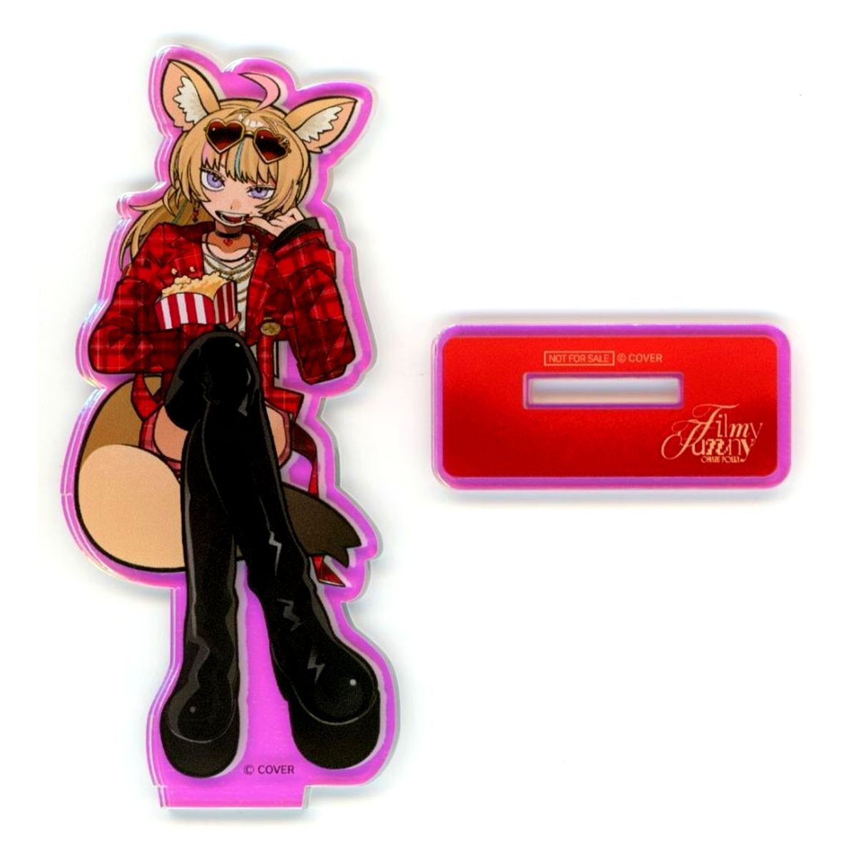Omaru Polka Virtual YouTuber Holo Live Acrylic Stand Only from 1st Album Filmy Funny Limited Bonus Edition CD [USED]