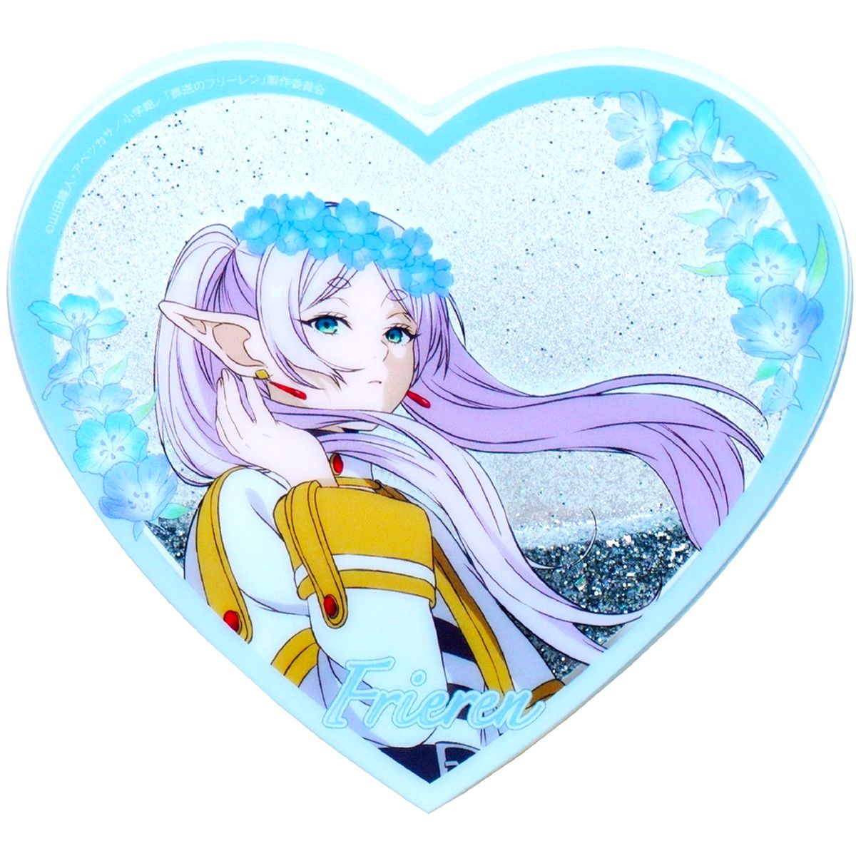 Frieren Type A Heart Frieren: Beyond Journey's End RARELICA Glitter Acrylic [USED]