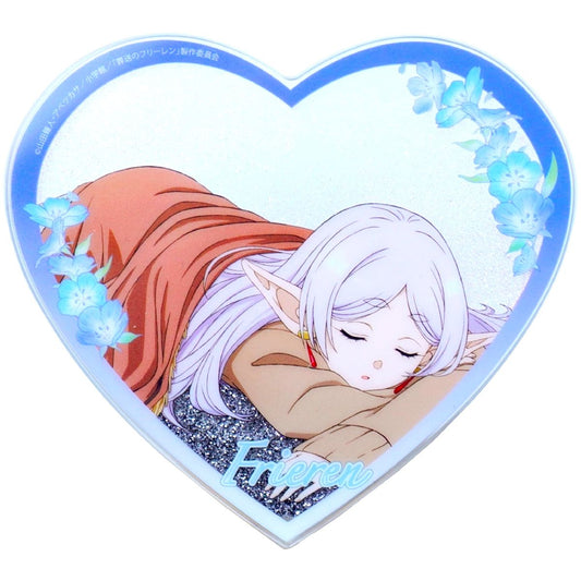Frieren Type C Heart Frieren: Beyond Journey's End RARELICA Glitter Acrylic [USED]