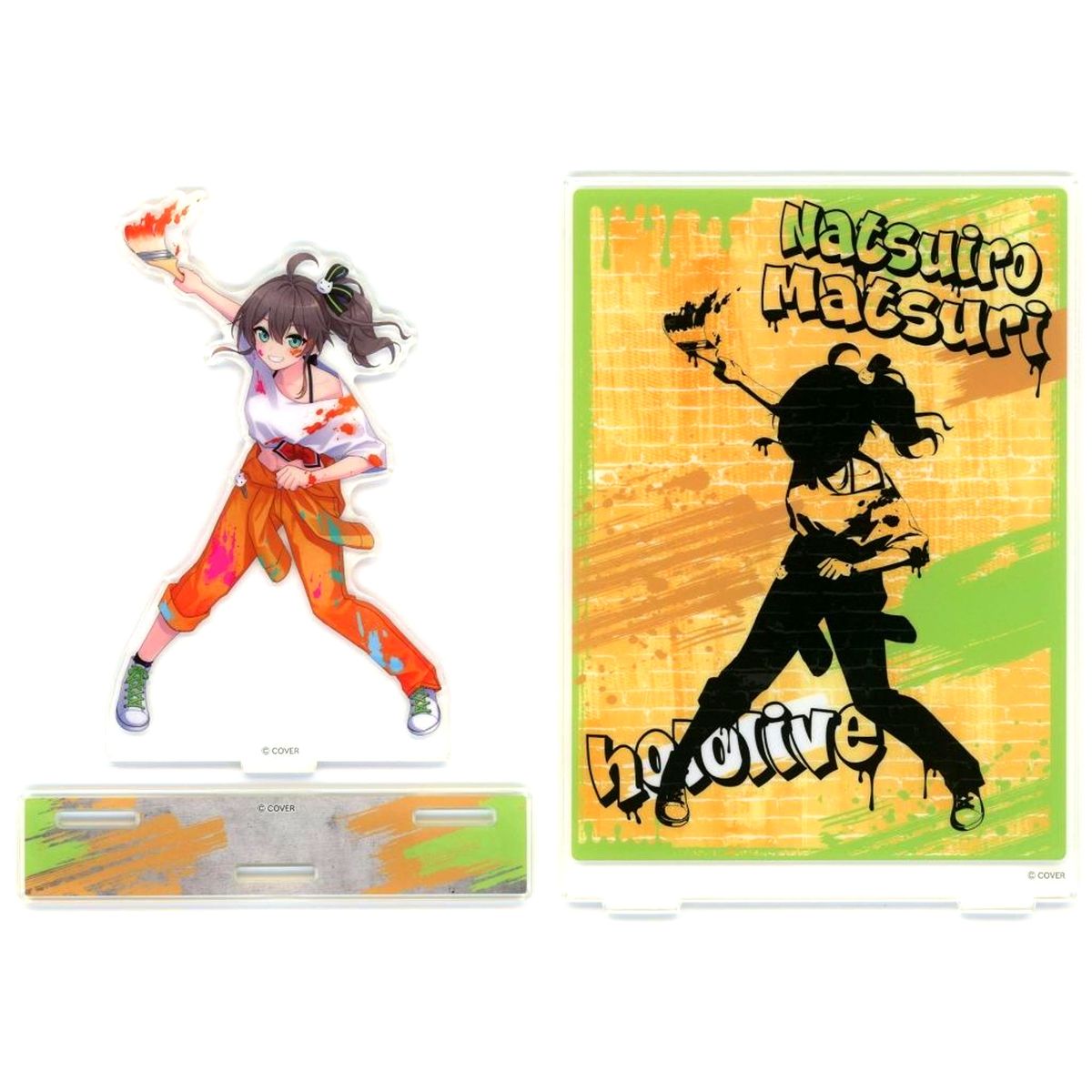 Natsuiro Matsuri Virtual YouTuber Holo Live Acrylic Stand ART JAM!!! Fair in animate [USED]