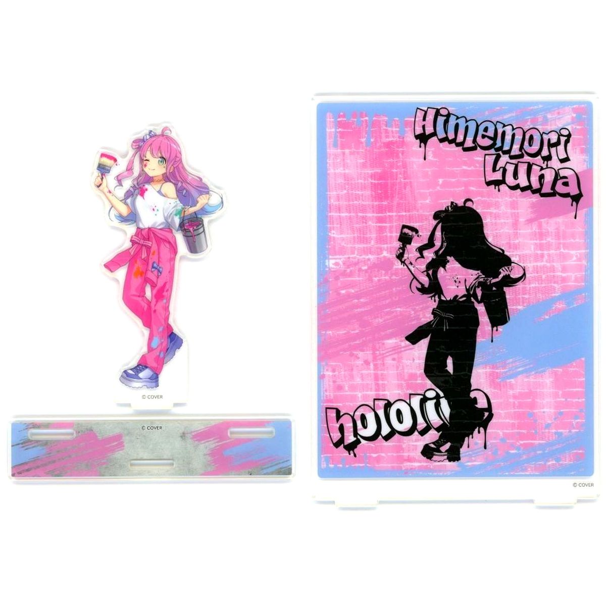 Himemori Luna Virtual YouTuber Holo Live Acrylic Stand ART JAM!!! Fair in animate [USED]