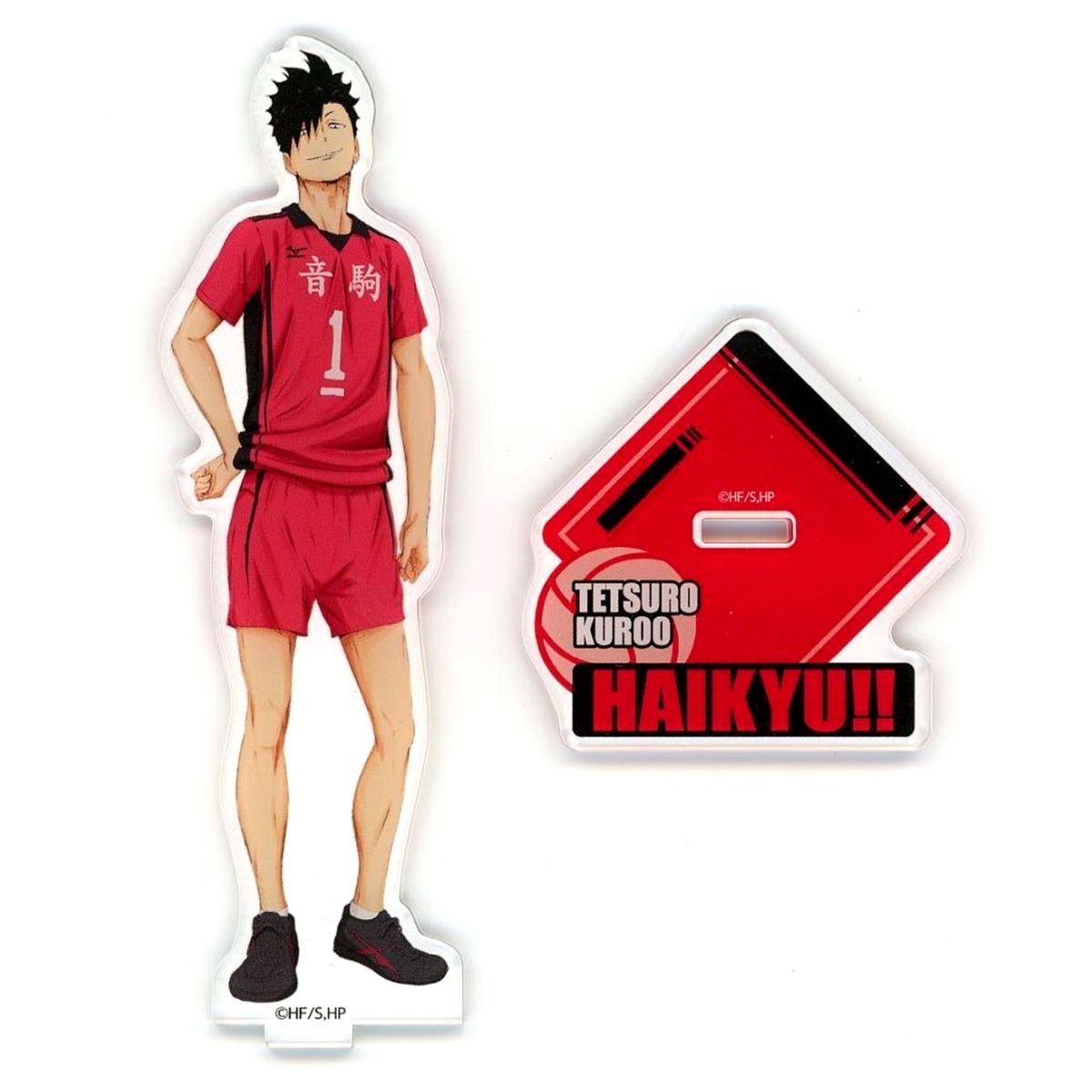 Tetsuro Kuroo Haikyu!! Acrylic Stand Right Hand on Hip Diamond Base [USED]
