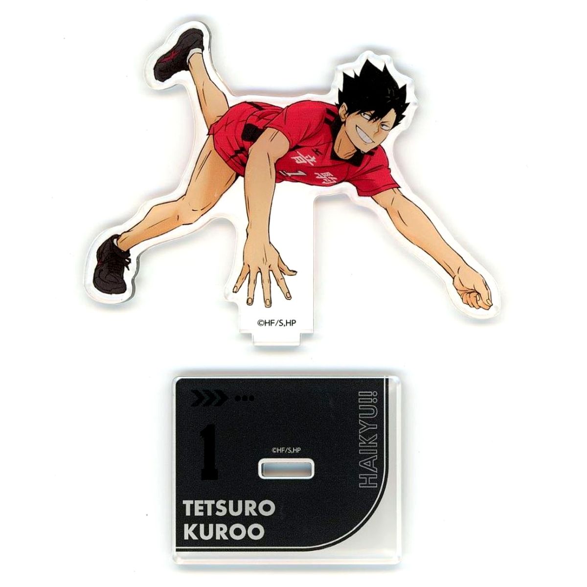Tetsuro Kuroo Haikyu!! Acrylic Stand Smiling Receive [USED]