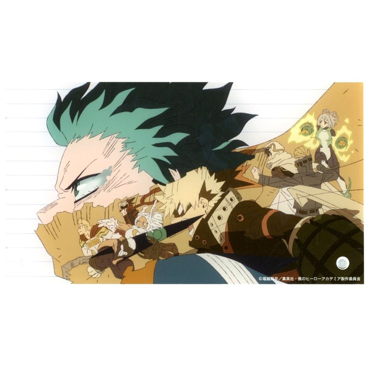 Izuku Midoriya & Katsuki Bakugo C. My Hero Academia FINAL SEASON Ending Bakugo Close Up Acrylic Panel [USED]