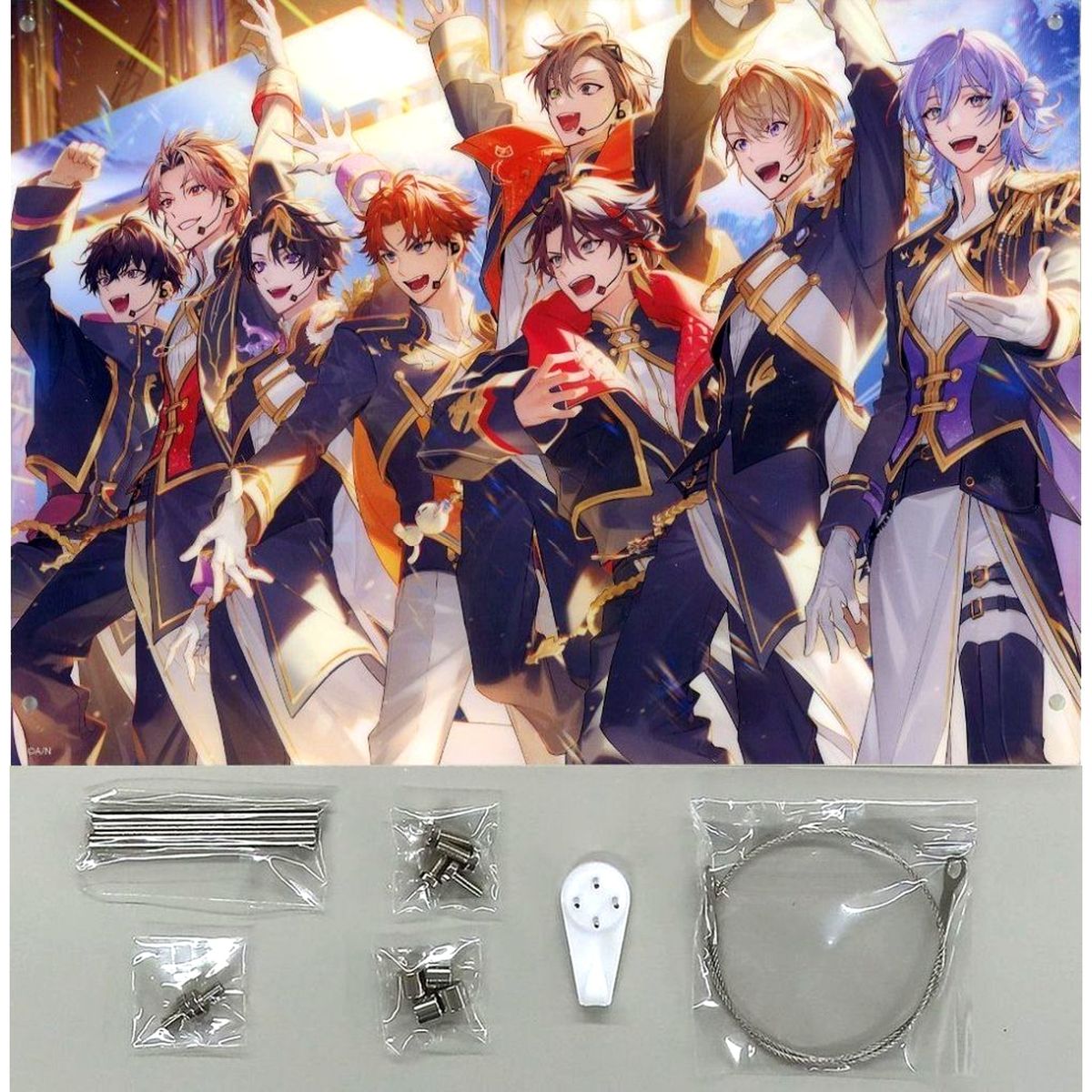 CONCERTO Day2 Virtual YouTuber Nijisanji Visual Acrylic Panel NIJISANJI Fes 2026 Post-Event Online Store Exclusive [USED]