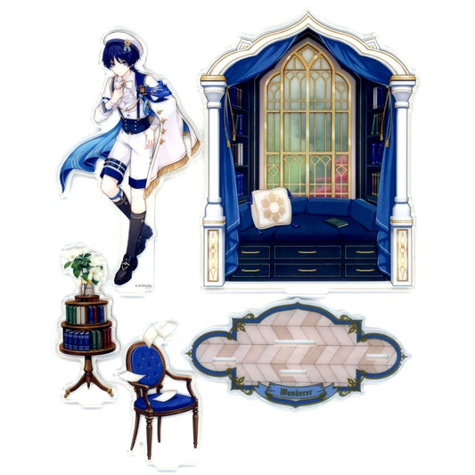 Wanderer Genshin Impact Sparkling Night Banquet Series Acrylic Stand [USED]