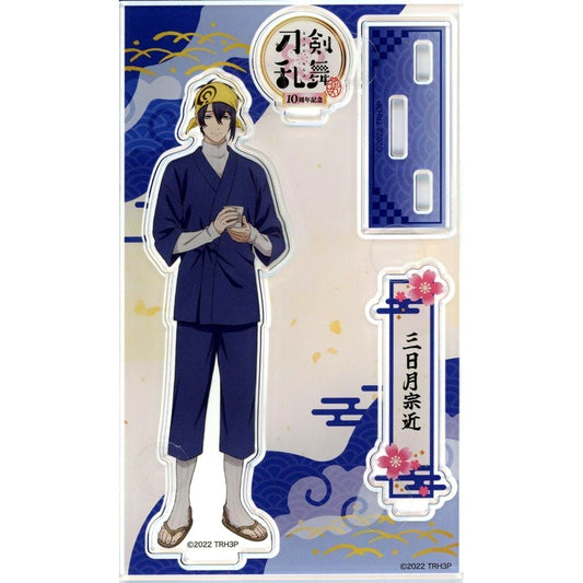 Mikazuki Munechika Touken Ranbu Hanamaru Acrylic Stand 10th Anniversary Special [USED]