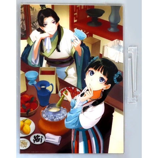Maomao & Jinshi The Apothecary Diaries Big Acrylic Board Maomao no Chougousho Animate Set Bundle Bonus Single Item [USED]