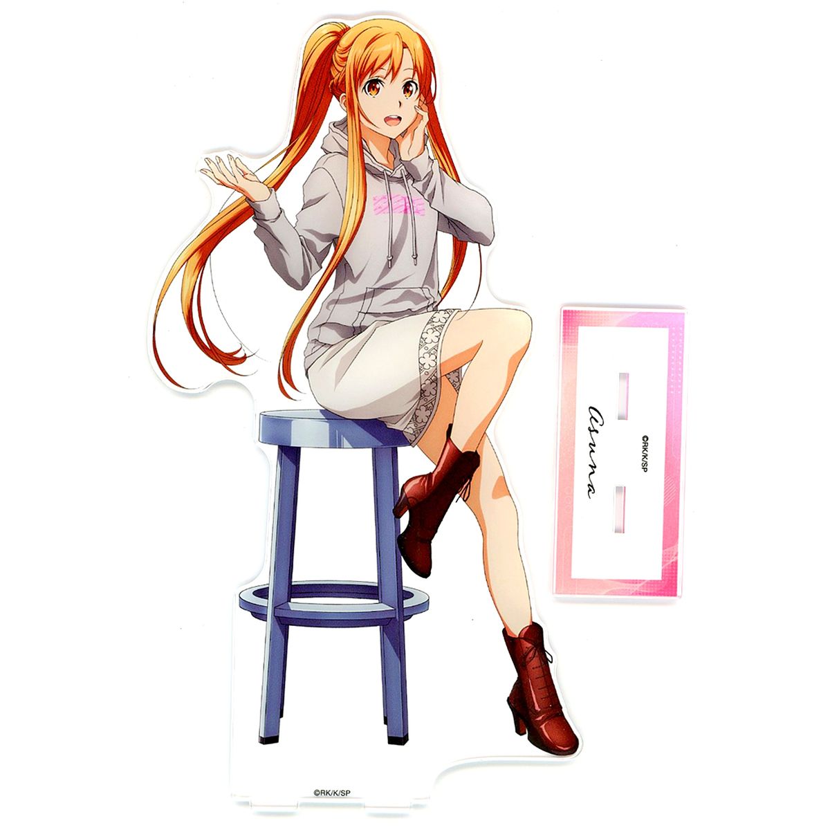Asuna Yuuki arti-mate Original Illustration Casual Casual Wear Version 2 Big Acrylic Stand Sword Art Online [USED]