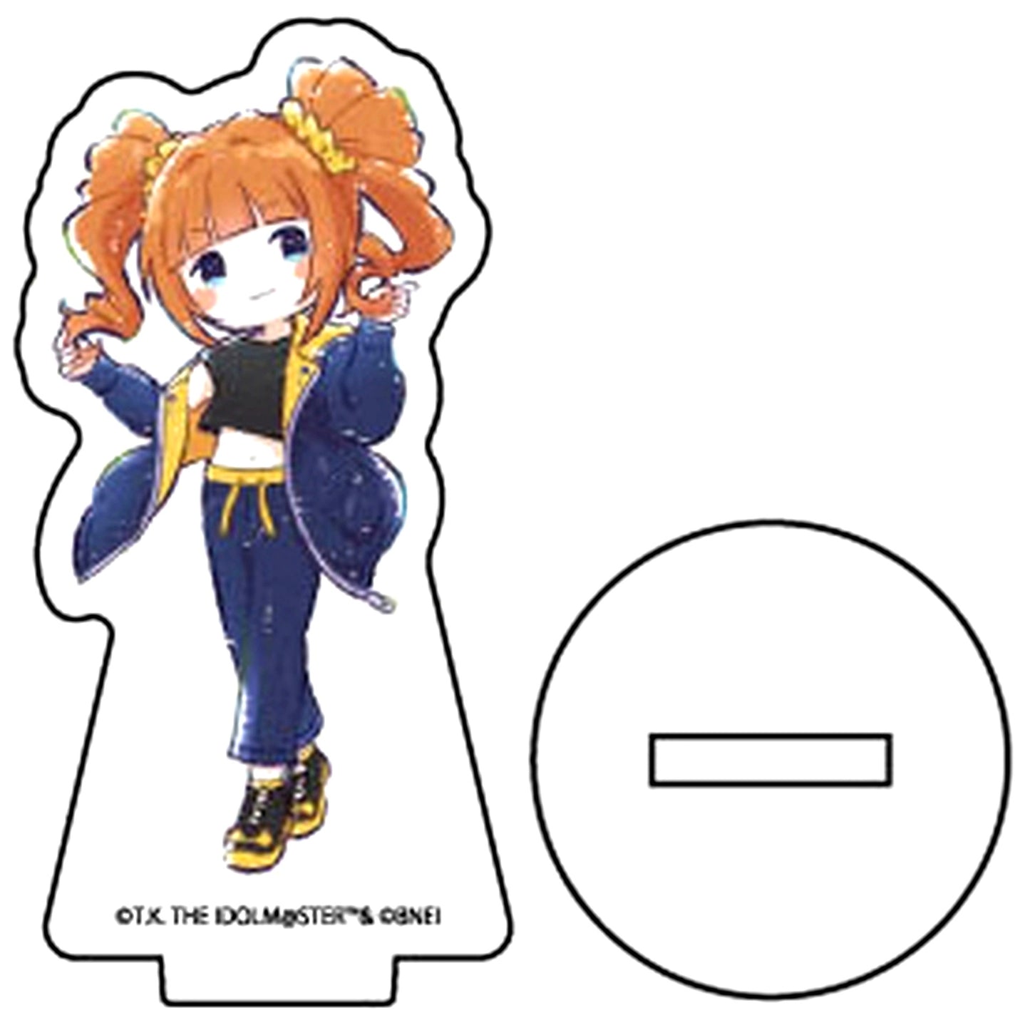 Yayoi Takatsuki 01. The Idolmaster Acrylic Petit Stand Street Ver. GraffArt Illustration [USED]