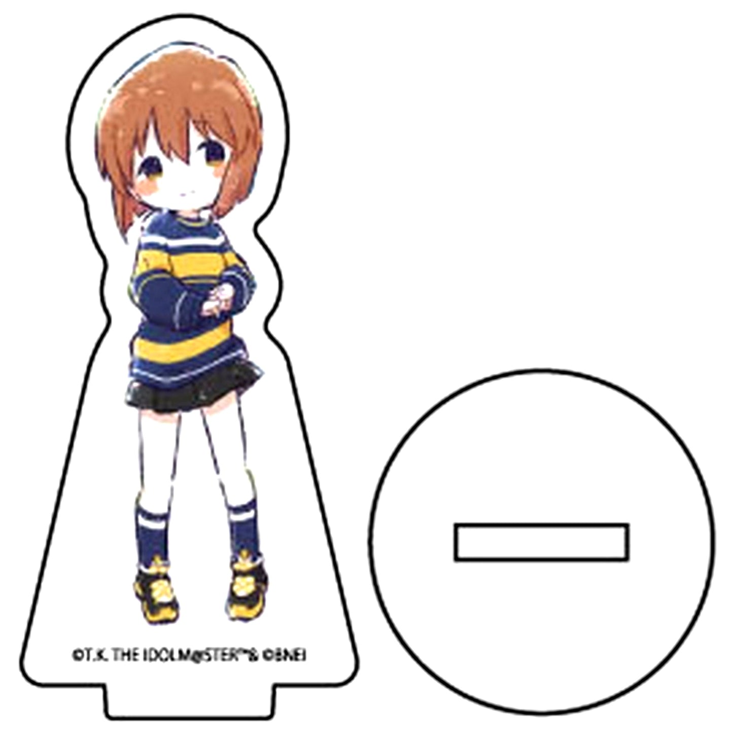 Yukiho Hagiwara Acrylic Petit Stand 01. Street Ver. GraffArt Illustration The Idolmaster [USED]