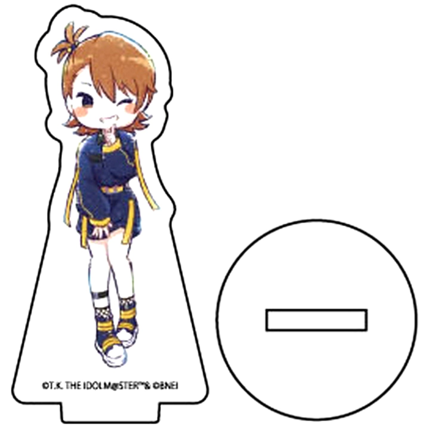 Ami Futami Acrylic Petit Stand 01. Street Ver. GraffArt Illustration The Idolmaster [USED]