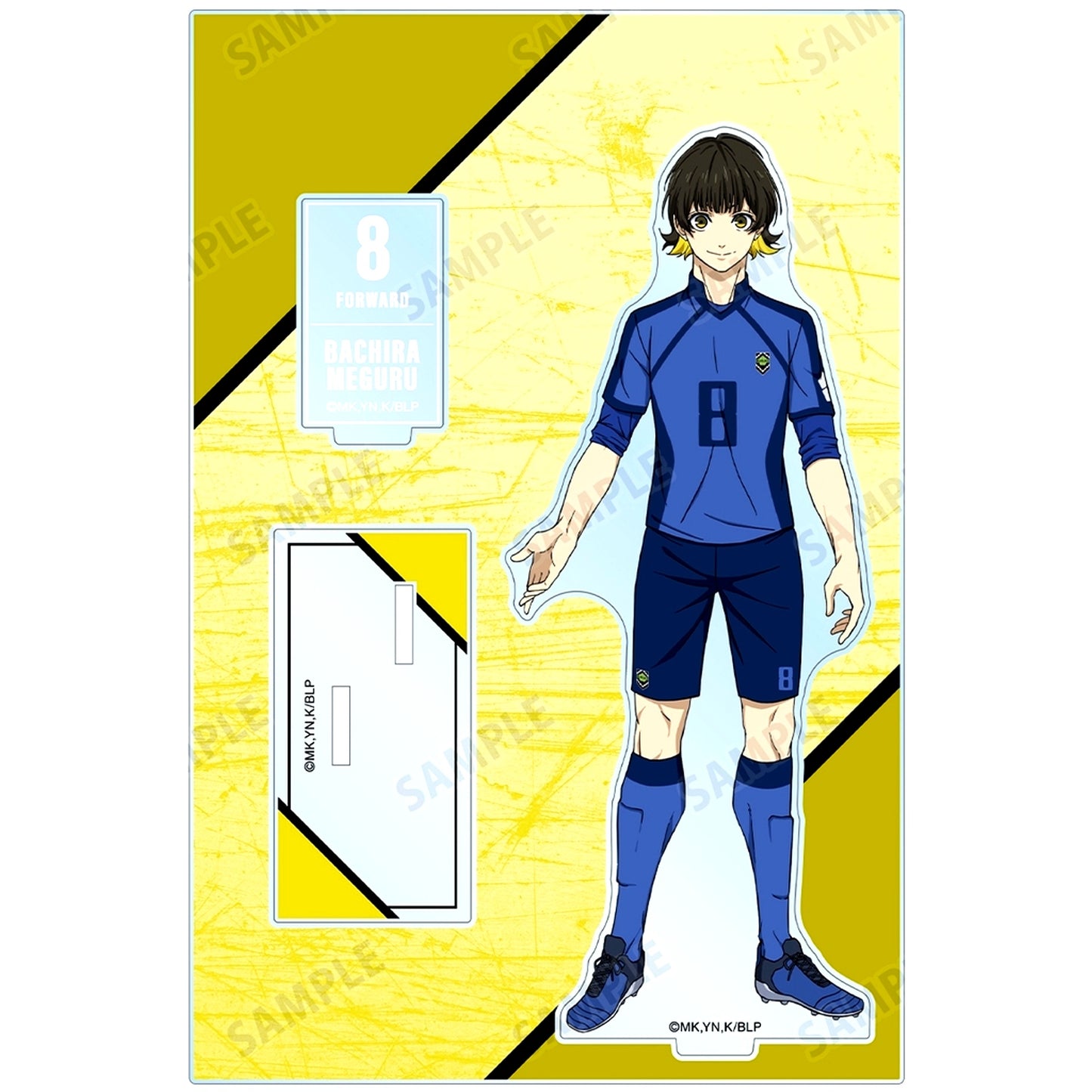 Meguru Bachira Blue Lock BIG Acrylic Stand with Parts Vol.2 [USED]