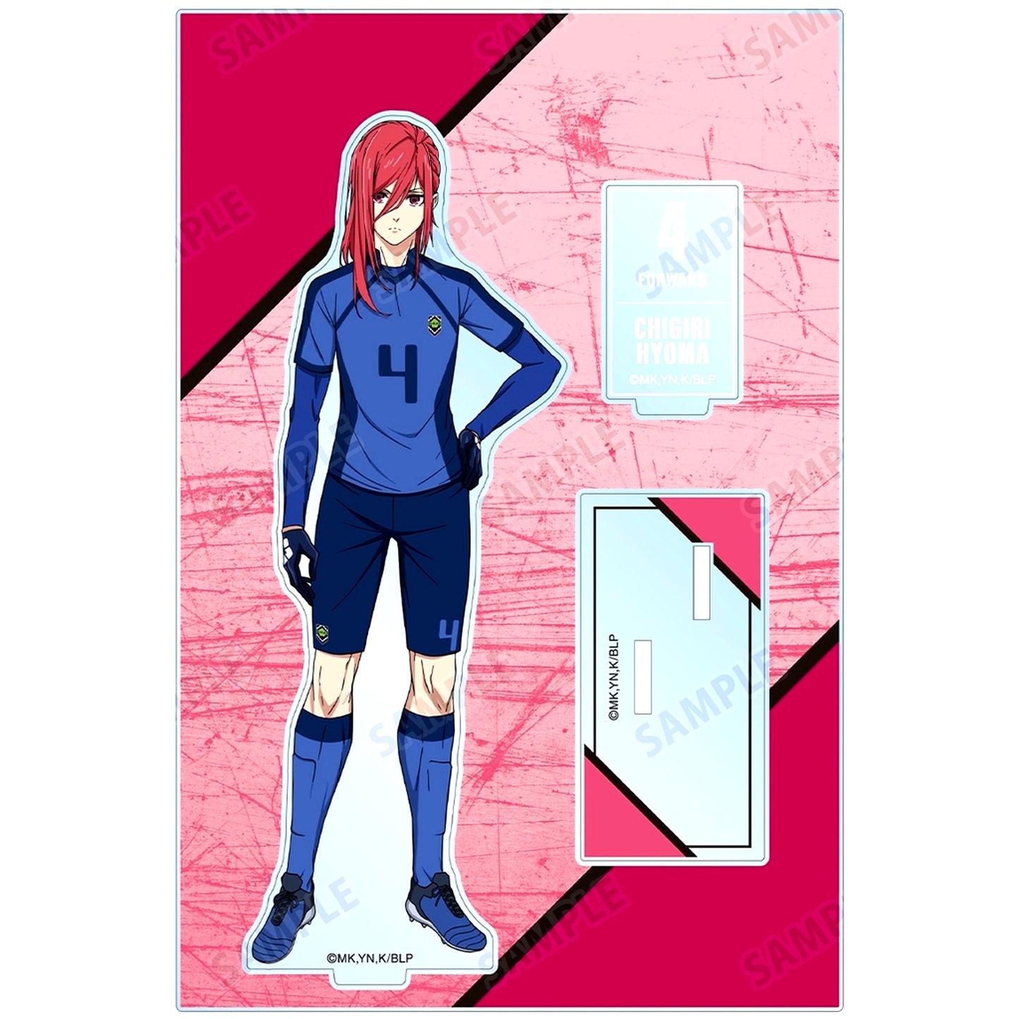Hyoma Chigiri BIG Acrylic Stand with Parts Vol. 2 Blue Lock [USED]