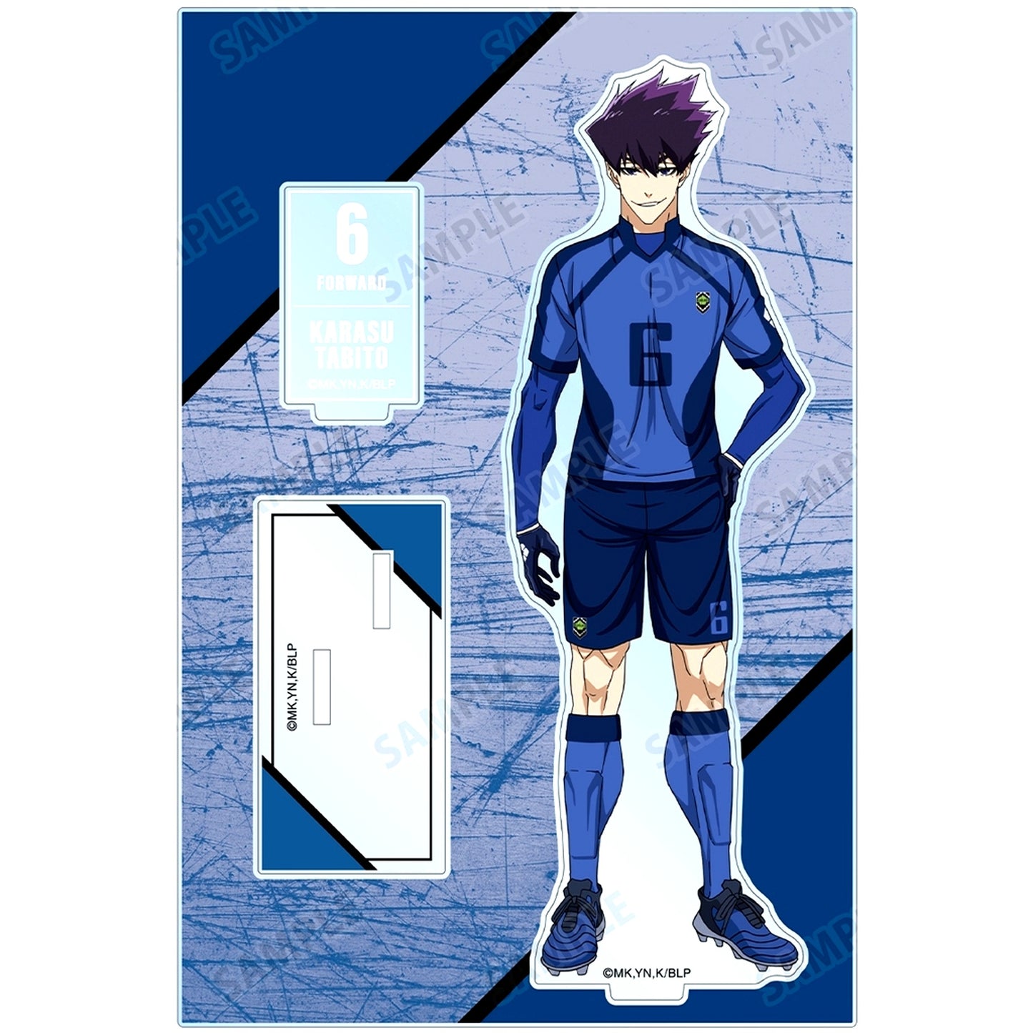 Tabito Karasu BIG Acrylic Stand with Parts Vol. 2 Blue Lock [USED]